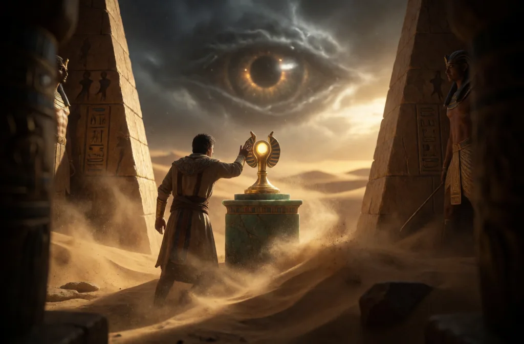 Cursed Sands key art